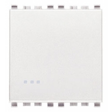 INTERRUTTORE 1 PULSANTE 16AX 2M BIANCO - VIMAR 20001/2B product photo