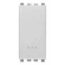 INTERRUTTORE 1 PULSANTI 16AX NEXT - VIMAR 20001.N product photo