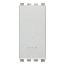 DEVIATORE 1 PULSANTE 16AX NEXT - VIMAR 20005.N product photo