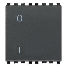 EIKON-INTERRUTTORE 2P 16AX 2M GRIGIO - VIMAR 20015.2 product photo