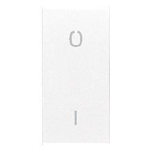 EIKON-TASTO 1M SIMBOLO O/I BIANCO - VIMAR 20021.99.B - VIMAR 20021.99.B product photo