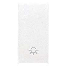 EIKON-TASTO 1M ILLUMIN.SIMBOLO LUCE BIANCO - VIMAR 20021.L.B - VIMAR 20021.L.B product photo