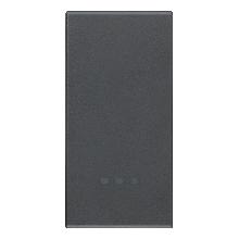 EIKON-TASTO 1M ILLUMINABILE GRIGIO - VIMAR 20021 - VIMAR 20021 product photo