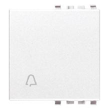 EIKON-TASTO 2M ILLUMIN.SIMB.CAMPANELLO BIANCO - VIMAR 20022.C.B product photo