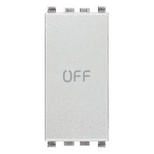 EIKON-PULSANTE 1P NO+NC 10A SIMBOLO OFF NEXT - VIMAR 20056.33.N product photo