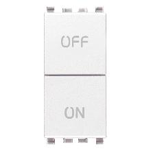 EIKON-2 PULS.INDIP.NO+NC 10A BIANCO - VIMAR 20058.B product photo