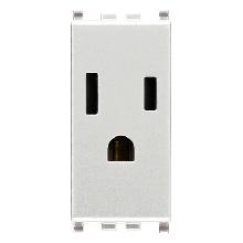 EIKON-PRESA SICURY 2P+T 15A USA+SASO NEXT - VIMAR 20242.N - VIMAR 20242.N - VIMAR 20242.N product photo