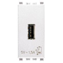 EIKON-UNITA'ALIMENTAZIONE USB 5V1,5A 1M BIANCO - VIMAR 20292.B - VIMAR 20292.B - VIMAR 20292.B product photo