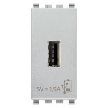 EIKON-UNITA'ALIMENTAZIONE USB 5V1,5A 1M NEXT - VIMAR 20292.N - VIMAR 20292.N product photo