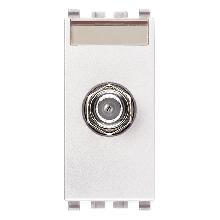 PRESA COASSIALE TIPO F FEMMINA BIANCO - VIMAR 20318.B product photo