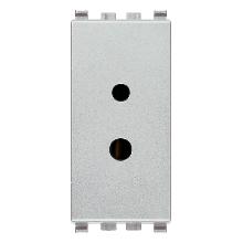 EIKON-PRESA POLARIZZ.2P 6A 24V SELV NEXT - VIMAR 20331.N product photo