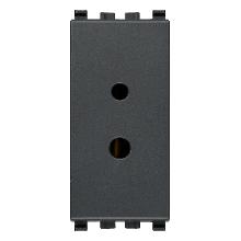 EIKON-PRESA POLARIZZ.2P 6A 24V SELV GRIGIO - VIMAR 20331 - VIMAR 20331 product photo