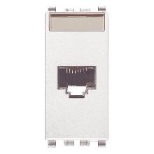 PRESA RJ45 NETSAFE CAT6 UTP BIANCO - VIMAR 20339.13.B - VIMAR 20339.13.B product photo