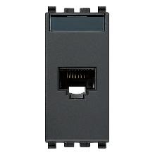 EIKON-PRESA RJ45 NETSAFE CAT5E UTP 110 GRIGIO - VIMAR 20339.4 - VIMAR 20339.4 product photo