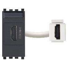 EIKON-PRESA HDMI GRIGIO - VIMAR 20346 - VIMAR 20346 product photo