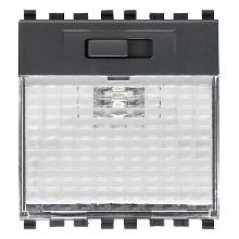 LAMPADA SEGNAPASSO LED 230V GRIGIO - VIMAR 20389 product photo