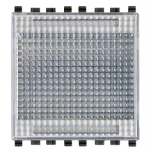 TORCIA EMERGENZA AUSILIARIA COMANDABILE LED 2 MODULI - VIMAR 20397 product photo