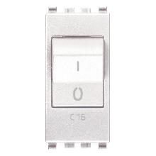 EIKON-INTERR.MT 1P+N C16 3KA BIANCO - VIMAR 20405.16.B - VIMAR 20405.16.B product photo