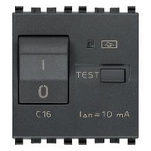 EIKON-INT.MTDIFF.1P+N C16 10MA 3KA 2M GRIGIO - VIMAR 20411.16 product photo