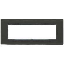 EIKON-PLACCA CLASSIC 7M TECNOP.REFLEX ANTRACITE - VIMAR 20657.42 - VIMAR 20657.42 - VIMAR 20657.42 product photo