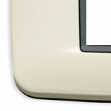 PLACCA ROUND 2 MODULI CENTRALI BIANCO ANTICO - VIMAR 20682.02 product photo