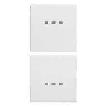 EIKON-DUE MEZZI TASTI 1M NEUTRO PERS. BIANCO - VIMAR 20751.B - VIMAR 20751.B - VIMAR 20751.B product photo