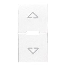 EIKON-DUE MEZZI TASTI 1M SIMBOLI FRECCE BIANCO - VIMAR 20755.2.B - VIMAR 20755.2.B - VIMAR 20755.2.B product photo