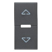 EIKON DUE MEZZI TASTI 1M SIMBOLI FRECCE GRIGIO - VIMAR 20755.2 - VIMAR 20755.2 - VIMAR 20755.2 product photo