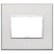 PLACCA 3M ARGENTO - VIMAR 21653.07.01 - VIMAR 21653.07.01 product photo