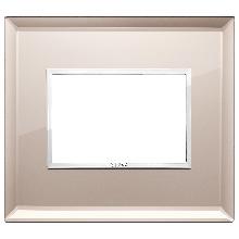EIKON EVO-PLACCA 3M CRISTALLO SPECCHIO BRONZATO - VIMAR 21653.75 - VIMAR 21653.75 product photo
