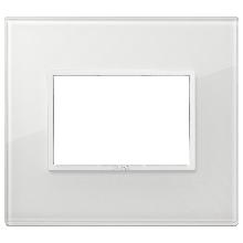 EIKON EVO-PLACCA 3M CRIST.BIANCO TOTALE DIAMANTE - VIMAR 21653.87 - VIMAR 21653.87 product photo