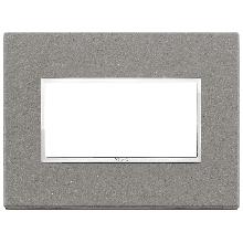 PLACCA 4M QUARZITE GRIGIA - VIMAR 21654.53 - VIMAR 21654.53 product photo