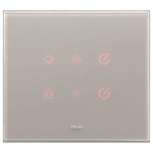 EIKON TACTIL-PLACCA 3M CRISTALLO GRIGIO PERLA - VIMAR 21663.73 - VIMAR 21663.73 - VIMAR 21663.73 product photo