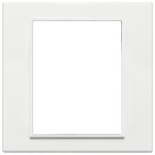 EIKON EVO-PLACCA 8M ALLUMINIO BIANCO TOTALE - VIMAR 21668.17 - VIMAR 21668.17 product photo