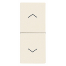 DUE PULSANTI INTERBLOCCANTE NO+NO 10A CANAPA - VIMAR 30062.C product photo