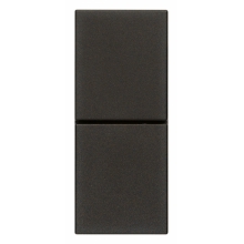 DUE PULSANTI INDIP. NO+NO 10A NERO - VIMAR 30066.G product photo