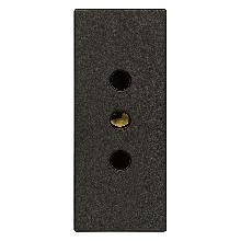 Presa 2P+T 10A P11 nero - VIMAR 30201.G - VIMAR 30201.G product photo