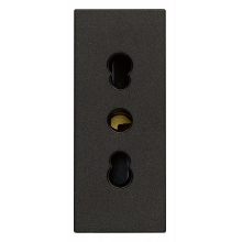 PRESA 2P+T 16A P17/11 NERO - VIMAR 30203.G product photo