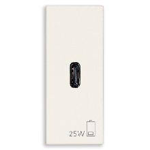 ALIMENTATORE USB C PD 25W BIANCO - VIMAR 30292.C25B product photo
