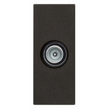 PRESA TV-RD-SAT PASSANTE NERO - VIMAR 30300.10G product photo