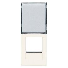 ADATTATORE PORTELLO KEYSTONE BIANCO - VIMAR 30339.CB - VIMAR 30339.CB product photo