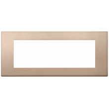 PLACCA 7 MODULI BRONZO - VIMAR 30657.71 product photo