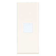 TASTO 1M ALLINEATO CON DIFFUSORE BIANCO - VIMAR 31000.DB - VIMAR 31000.DB product photo