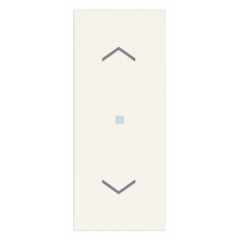 TASTO 1 MODULO ASSIALE SIMBOLO FRECCE BIANCO - VIMAR 31000A.FB product photo