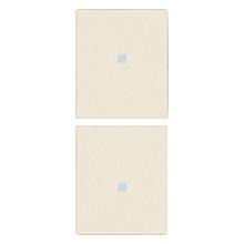 Due mezzi tasti 1M neutro pers. canapa - VIMAR 31480.C product photo