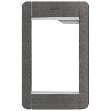 SUPPORTO+CORNICE 1M PIXEL ARDESIA - VIMAR 41131.02 - VIMAR 41131.02 product photo