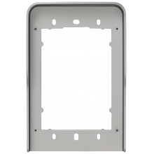 CORNICE PARAPIOGGIA 1 MODULO PIXEL GRIGIO - VIMAR 41141.01 product photo