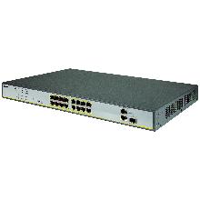 Switch ethernet 16 porte PoE e 2 uplink Eth 1SFP - VIMAR 46260.16P.02 - VIMAR 46260.16P.02 product photo
