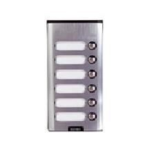 TARGA CITOF.X 6 PULSANTI ALLUM.SPAZZ. - VIMAR 8156 product photo