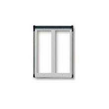 CORNICE PARAPIOGGIA X 4 MODULI GRIGIO LUCE - VIMAR 9222 - VIMAR 9222 product photo